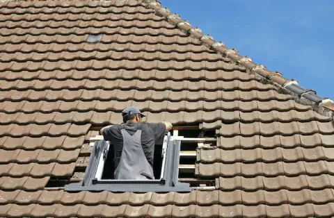 Pose de velux - Lauw